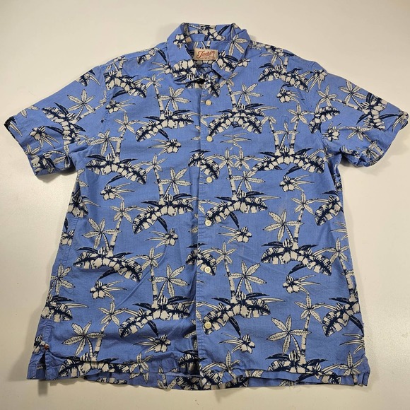 Jachs new York size large hawaiin themed button up men's - Picture 4 of 8